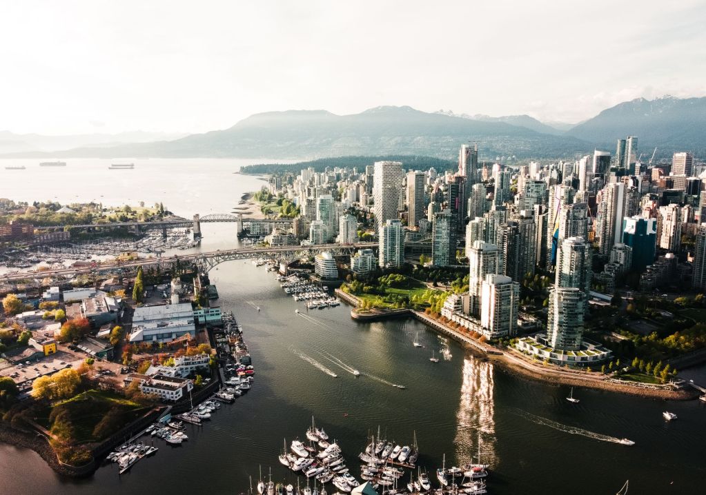 Vancouver skyline representing development consultants.